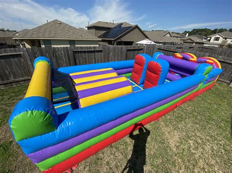 Inflatable obstacle course rentals fort worth  1300 S