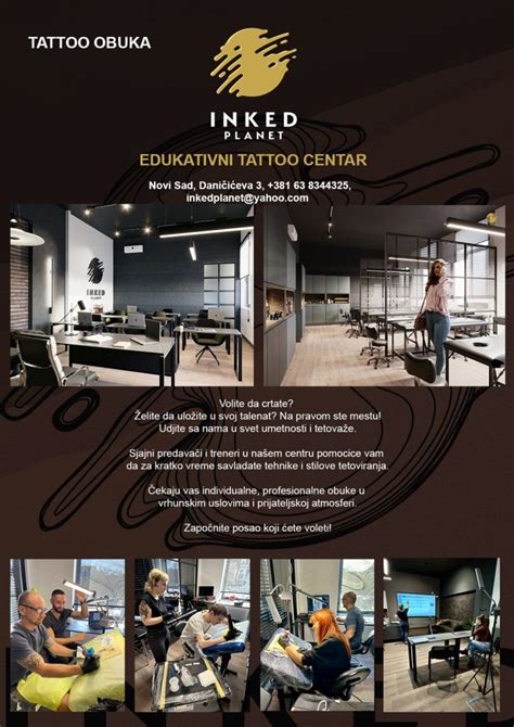 Inked planet  Adresa:: Futoška 12, 21000 Novi Sad, Srbija; Telefon: : +381 21 548-442 i +381 63 83 44 325; Email: [email protected] Radno vreme: pon - pet 8:30 - 15:30 i sub 10:00 - 14:00; Inked Planet FacebookInked Planet