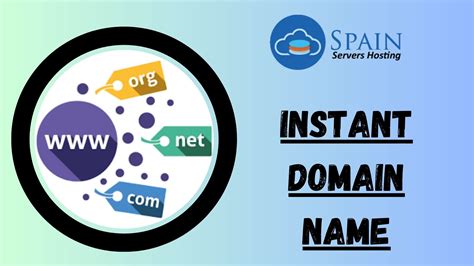 Instant domain names 99 per month