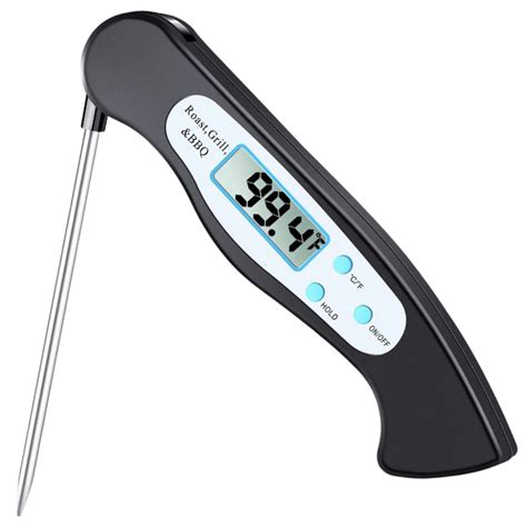 AWLKIM Meat Thermometer Digital - Fast Instant Read Food Thermometer for  Cooking, Candy Making, and Outside Grill, Waterproof Kitchen Thermometer  with Backlight & Hold Function