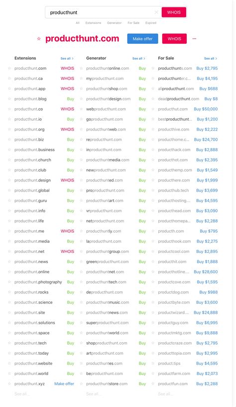 Instantdomainserach  Subdomains are also possible, meaning you can categorize your domain for better organization i