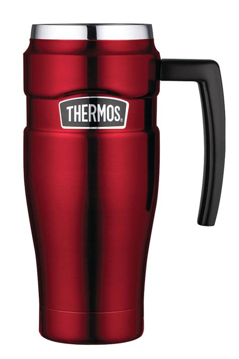  Thermos Thermocafe Desk Mug - 450 ml, Red, 1 Count (Pack of 1):  Home & Kitchen