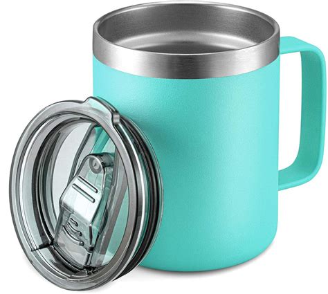 Buy Dravizon Stainless Steel Vacuum Insulated Coffee Mug 510ML Insulated  Coffee Cups Double Walled Travel Mug, Car Coffee Mug with Leak Proof Lid  Reusable Thermal Cup for Hot Cold Drinks Coffee, Tea