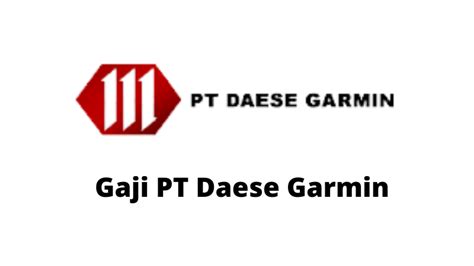 Interview pt daese garmin Production Operator di PT