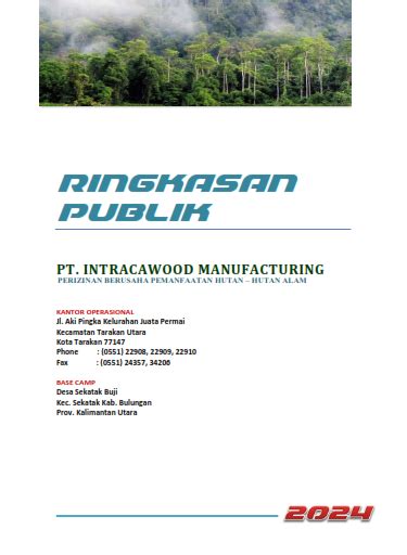 Intracawood manufacturing 51KUM