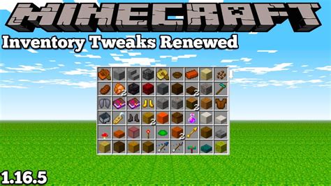 Inventory tweaks renewed 1.20.1 20