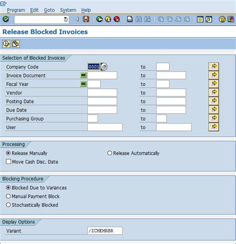 Invoice verification tcode in sap  VF21 for Create Invoice List