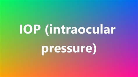 Iop meaning sex  Glaucoma is associated with greater IOP fluctuations