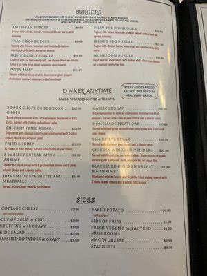 Irene's pahrump menu  Proceed to the restaurant's website Upload menu