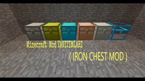 Iron chests  It is impossible to destroy the blocks underneath a placed chest that contains items