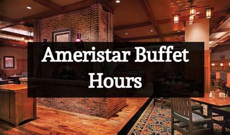 Is ameristar buffet open  7th Street Casino