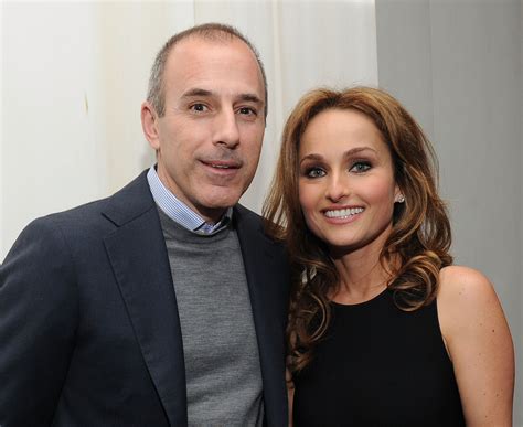 Is giada dating matt lauer  The firing followed allegations against many media personalities like Harvey Weinstein and, later on, Louis CK and Kevin Spacey