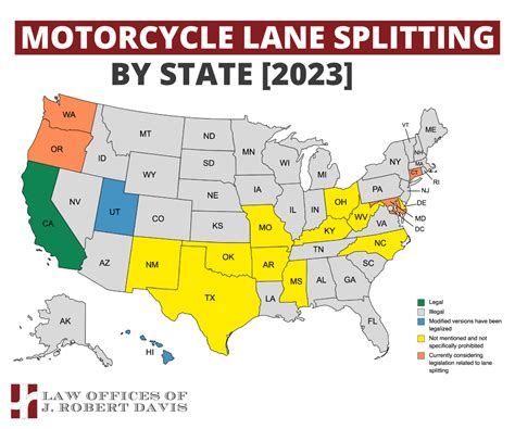 Is lane splitting legal in missouri Lane splitting is not illegal in Missouri, so you do have the right to file a lawsuit for your damages even if you suffered an injury while engaging in this practice