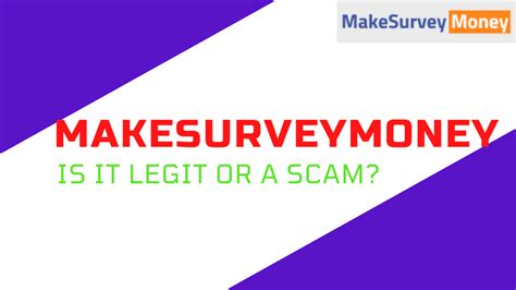 Is makesurveymoney legit  Paid survey site companies invest billions of dollars into marketing research online