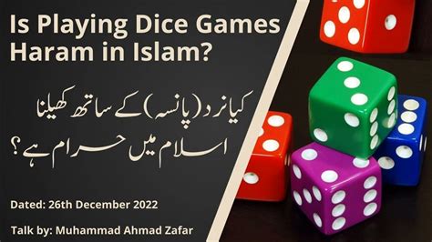 Is playing with dice haram hanafi  Gambling is unlawful and haram in Islam