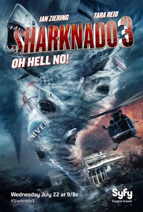 Is sharknado possible It is also unlikely that a 2,000 pound, 20 foot long Great White Shark will be sucked into the waterspout