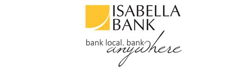 Isabella bank netteller © 2023 Monticello Banking Company • Privacy policy • Member FDIC • Equal Housing LenderIsabella Bank continues to be designated as a “well capitalized” institution as its capital ratios exceeded the minimum requirements for this designation