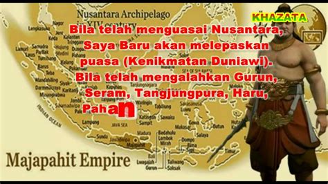 Isi sumpah palapa dan artinya  Pada 1328, Prabu Jayanegara wafat dan digantikan oleh putrinya, yaitu Tribuana Tunggadewi sebagai ratu Majapahit