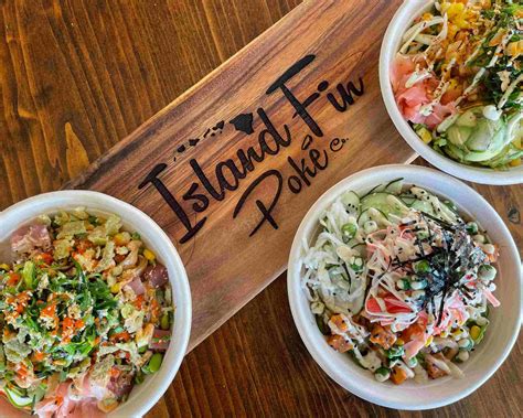 Island fin poké company - the villages reviews A little seeweed salad on Sunday