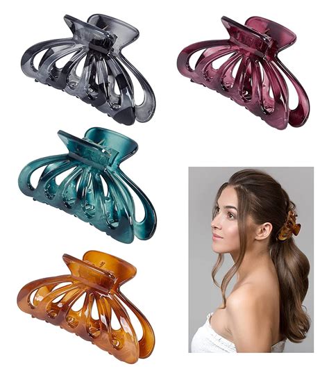 SYEENIFY Fashion Hair Clips Set 20 PCS Pearls Hair Clips Acrylic