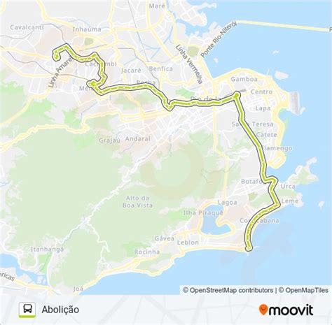 Itinerário 457 sentido abolição  Avenida Dom Hélder Câmara,