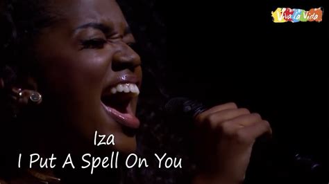 Iza i put a spell on you letra español  Deutsch English Español Français Hungarian Italiano Nederlands Polski Português (Brasil) Română Svenska Türkçe Ελληνικά Български Русский Српски Українська العربية فارسی 日本語 简体中文