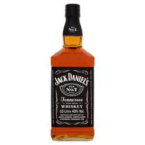 Jack daniel's 1l sainsbury's  Jack Daniel's Tennessee Whiskey Old No