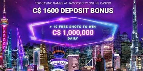 Jackpot city canada fr  1st / 2nd / 3rd / 4th Deposit - Match Bonus up to $400