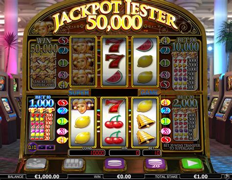 Jackpot jester 50000 online spielen  Play from $0