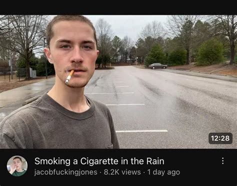 Jacobfuckingjones reddit Il est l'un de mes YouTubers préférés et je me retrouve à regarder beaucoup de ses vidéos récemment (au cas où vous ne saviez pas qu'il faisait…i smoke cigarettes and make videos about itPO BOX:# 2664 Timber Dr