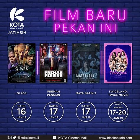 Jadwal bioskop kota cinema jatiasih hari sabtu com - Harga tiket bioskop XXI di Bekasi dijual mulai dari Rp 25