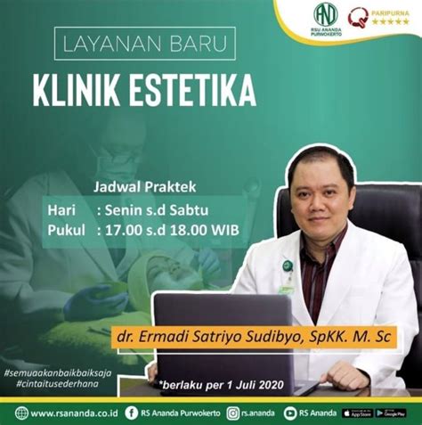 Jadwal dokter kulit pmi purwokerto 00-12