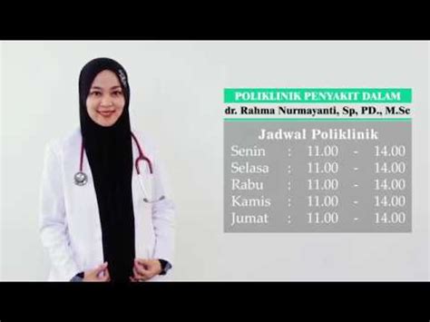 Jadwal dokter kunti tasikmalaya  Dokter THT di Tasikmalaya