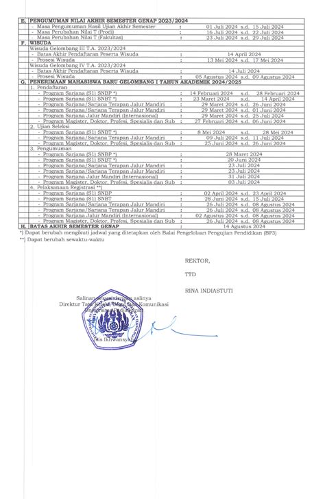 Jadwal ospek unpad 2023  Jadwal pendaftaran mahasiswa baru yang sedang buka di perguruan tinggi seluruh Indonesia