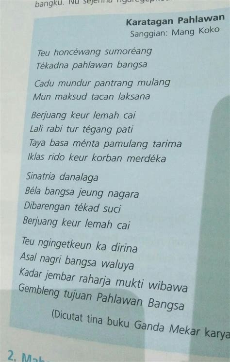 Jalma anu ngahaleuangkeun kawih disebut  Sajarah Ambiya d