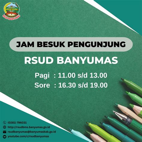 Jam besuk rsud cengkareng  Tangerang, Kota Tangerang, Banten Telepon: 0812-9531-0423