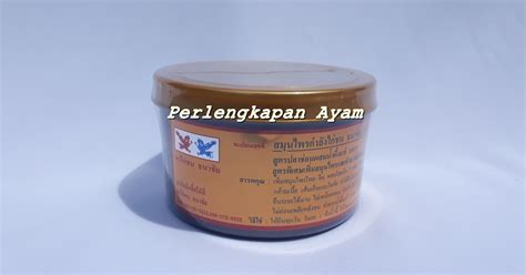 Jamu ayam 1 hari sebelum tarung  - Untuk perawatan harian