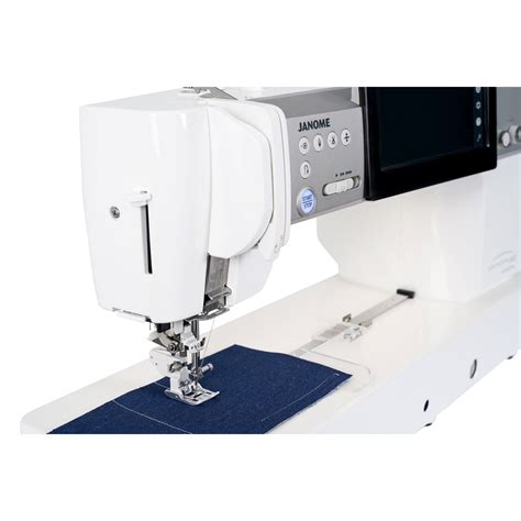 Janome m8  English Español Français Deutsch Dutch CONTINENTAL M17 Quick Start GuideMark the buttonhole position on the fabric