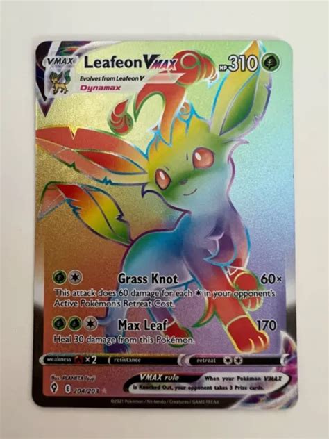 2024 Japanese Leafeon VMAX Rainbow Hyper - eBay