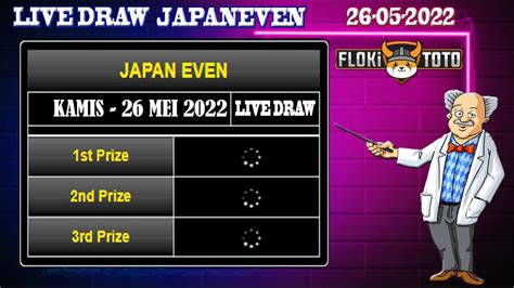 Japaneven live draw 