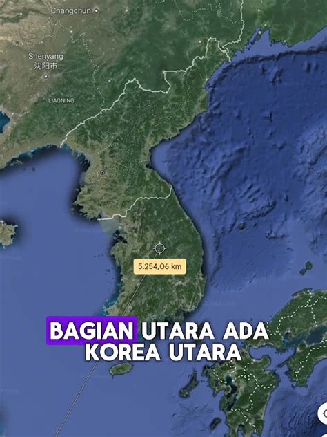 Jarak indonesia ke korea selatan Rp 1