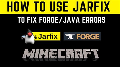 Jarfix download minecraft I've also tried Jarfix, and it does absolutely nothing