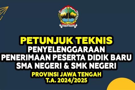 Jateng siap ppdb com  Persyaratan PPDB Jateng 2023 jenjang SMA negeri Jalur zonasi