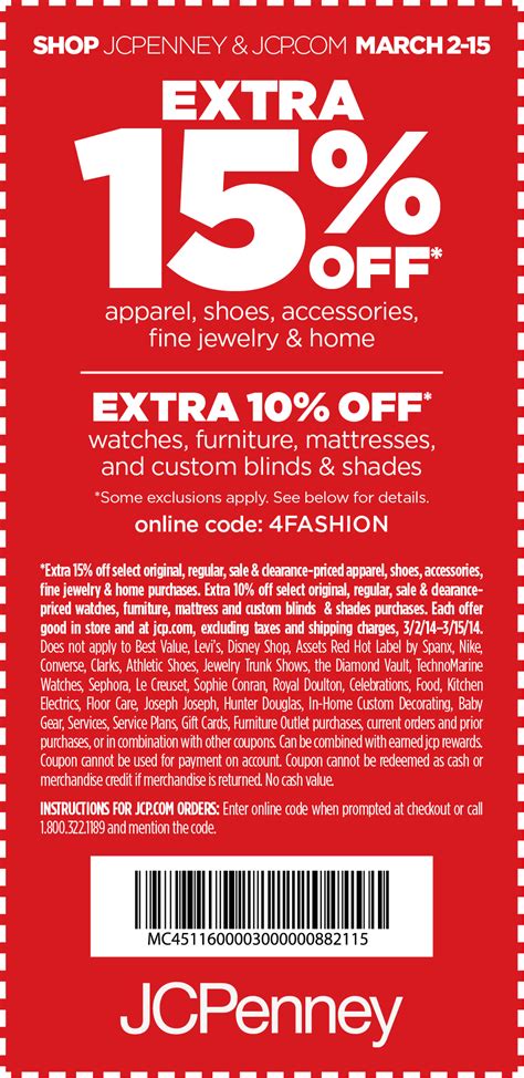 Jcpenny coupon 95: $25 – $48