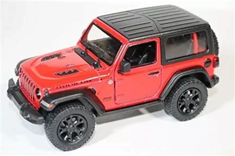 2024 Jeep Wrangler Rubicon Hard Top Rojo - Kinsmart P / B