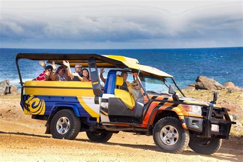 Jeep tour aruba natural pool  Signature Natural Pool & Baby Beach Jeep Tour by Fofoti