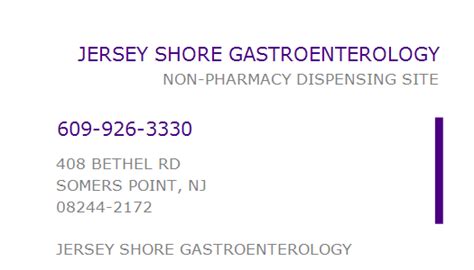 Jersey shore gastroenterology somers point nj  ACCEPTING NEW PATIENTS