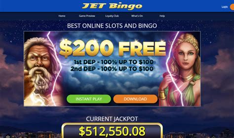 Jetbingo login  and select from the options to start playing