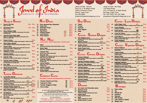 Jewel of india sibaya menu Stone Wood Riverfront Resort, Siolim