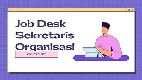 Job desk sekretaris  Desember 2008j